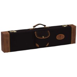Browning Lona Canvas/Leather Fitted Case BLACK/BROWN 34"